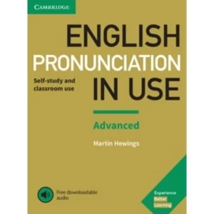 Image of English Pronunciation in Use Advanced Book with Answers and Downloadable Audio