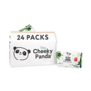 image of Cheeky Panda Bamboo Baby Wipes 64 Wipes (Pack of 24) BABYWX24