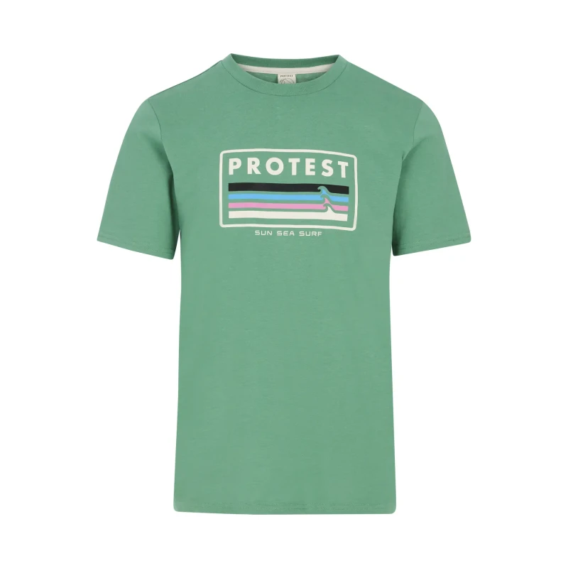 Image of Protest T-Shirt Protest Barn Vert Male XS