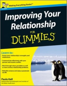 Image of Improving Your Relationship for Dummies by Paula Hall Paperback