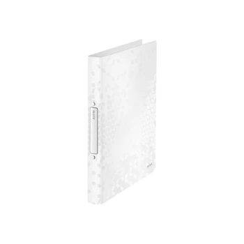 WOW Ring Binder Polypropylene 25 MM, 2 Round Ring Mechanism A4. White - Outer Carton of 10