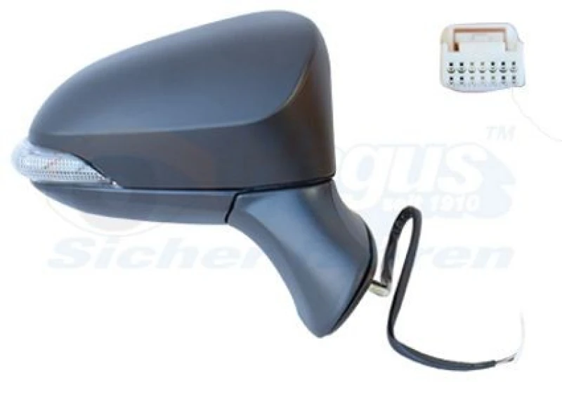 Image of VAN WEZEL Wing mirror VAN WEZEL 5422808