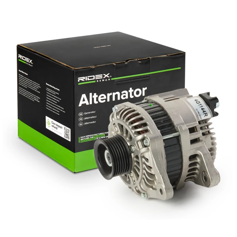 Image of RIDEX REMAN Alternator RIDEX REMAN 4G1144R
