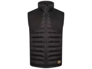 Image of JCB D-MN Trade Hybrid Padded Gilet Black L
