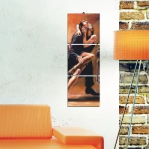Image of G9 Multicolor Decorative MDF Painting (3 Pieces)
