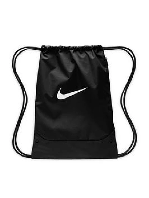 Image of Nike Brasilia Gym Sack - Black Unisex One Size