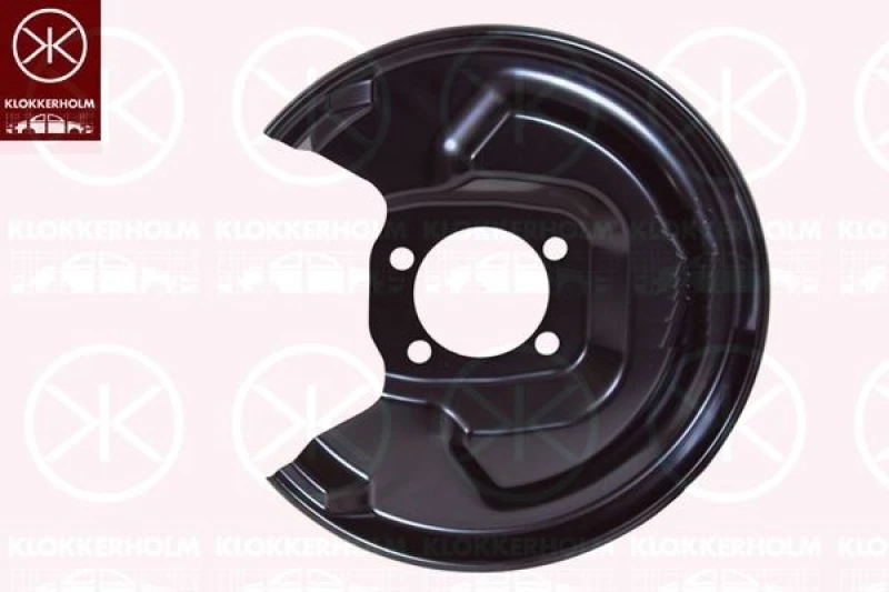 Image of KLOKKERHOLM Brake disc backing plate KLOKKERHOLM 8155878