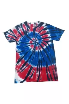 Rainbow Tie-Dye Short Sleeve Heavyweight T-Shirt