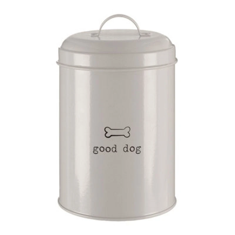 Image of Premier Housewares Maison by Premier Dog Food Canister Silver