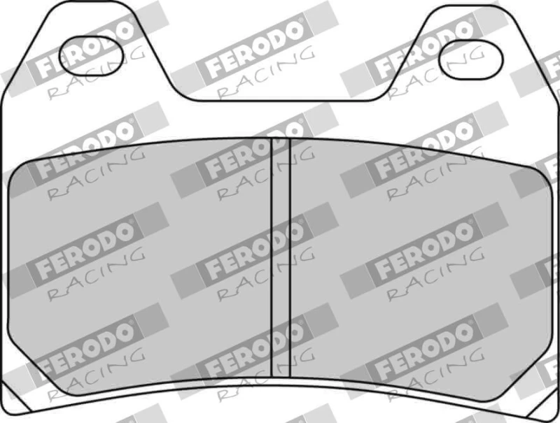 Image of Brake pad set FERODO RACING FDB2042EF