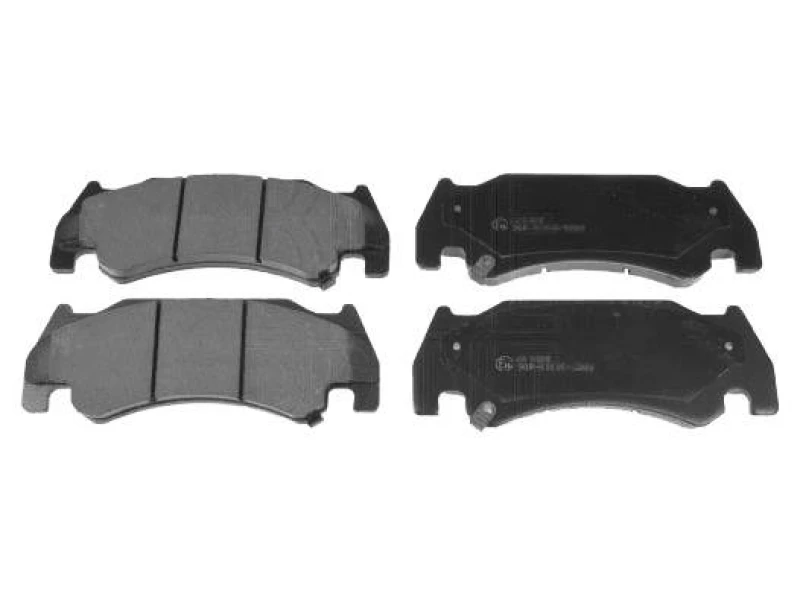 Image of Blue PRINT ADA104210 Brake pad set Front Axle, with acoustic wear warning Brake Pad Set,disc brake (402)