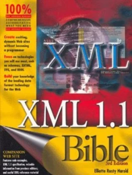 Image of Xml 1.1 Bible by Elliotte Rusty Harold Paperback
