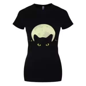 Image of Grindstore Bright Eyes Ladies T-Shirt (Extra Extra Large) (Black)