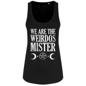 Image of Grindstore Womens/Ladies We Are The Weirdos Mister Floaty Tank (XXL) (Black)