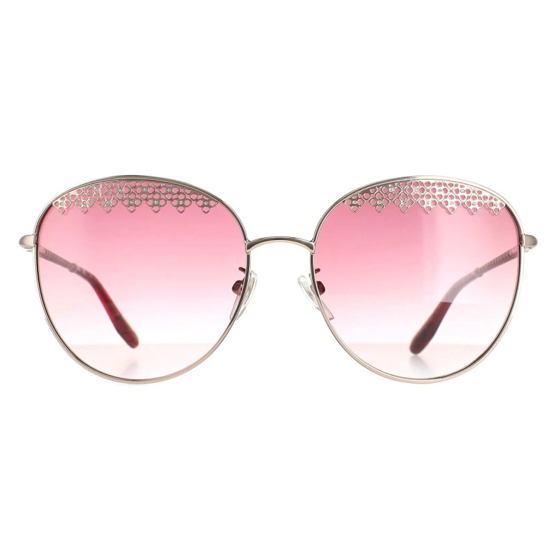 Image of Chopard Round Shiny Red Gold Pink Gradient SCHF75S Gold