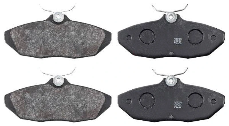 Image of A.B.S. 38599 Brake pad set without integrated wear sensor Brake Pad Set,disc brake (402)