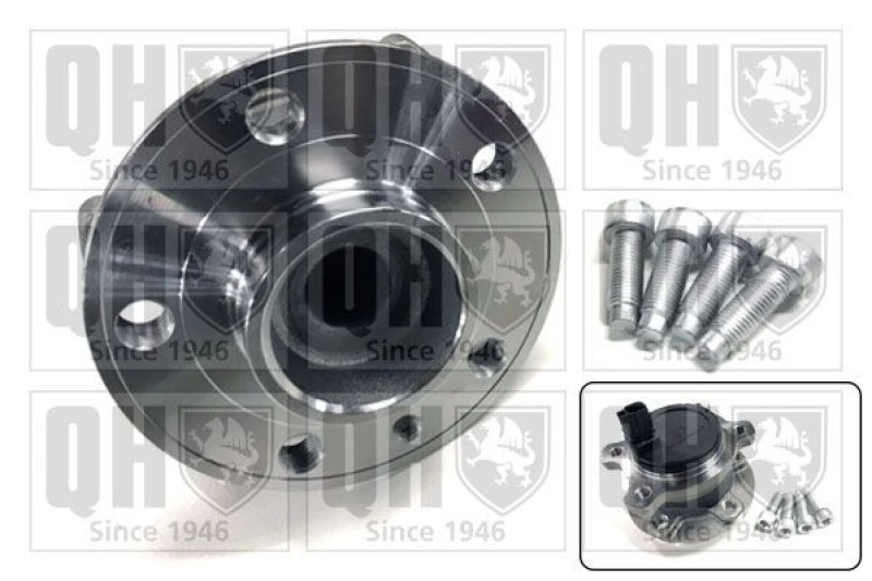 Image of QUINTON HAZELL Wheel bearing kit QUINTON HAZELL QWB1640