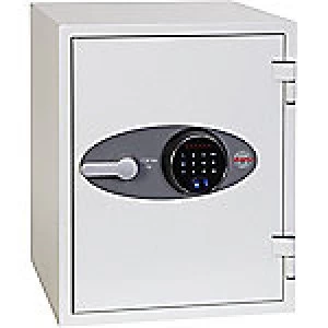 image of Phoenix Fireproof Safe Titan FS1283F White 400 x 440 x 515 mm