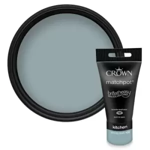 image of Crown Breatheasy Kitchen - Simply Duck Egg - Matt Paint - 40ml