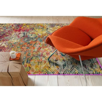 Image of Colores Cloud CO05 Digital 80cm x 150cm Rectangle - Multicoloured