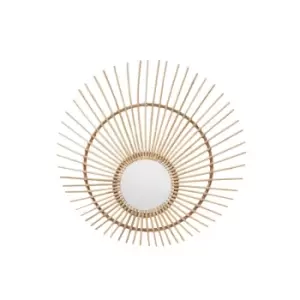 Image of Interiors By Ph Natural Rattan Wall Mirror