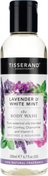 image of Tisserand Aromatherapy Lavender & White Mint Body Wash 200ml