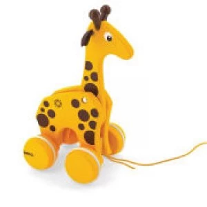 image of Brio Pull Along Giraffe