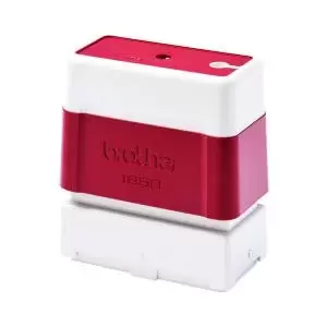 Image of Brother PR1850R Stamp 50 x 22mm Red PR1850R6P BA67319