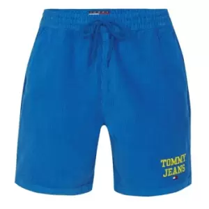 image of Tommy Jeans Tommy Jeans Corduroy Shorts Mens - Blue