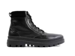 image of Palladium Boots Mens PALLATROOPER HIKER LEATHER BLACK