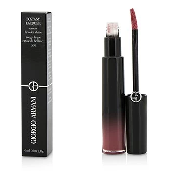 image of Armani Ecstasy Lacquer Excess Lip Color Shine 501 Uptown 6ml