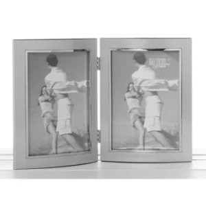 Image of Silver Anodised Double 4x6 Frame