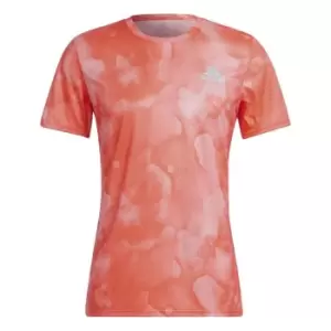 Image of adidas adidas Print T Shirt Mens - Pink