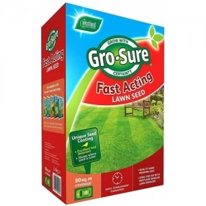 Image of Gro-Sure Fast Acting Lawn Seed - 80m² Box
