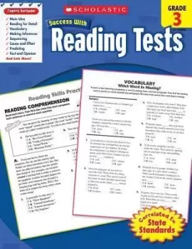 Image of Scholastic Success with Reading Tests: Grade 3 Workbook by Scholastic