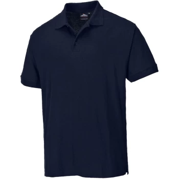 Image of Portwest - B210 - Dark Navy Sz 3XL Naples Polo Shirt Workwear Corporate Wear