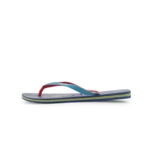 image of Havaianas Indigo Blue Brasil Mix Flip Flops