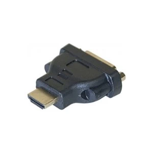Image of HDMI male to DVI female adapter