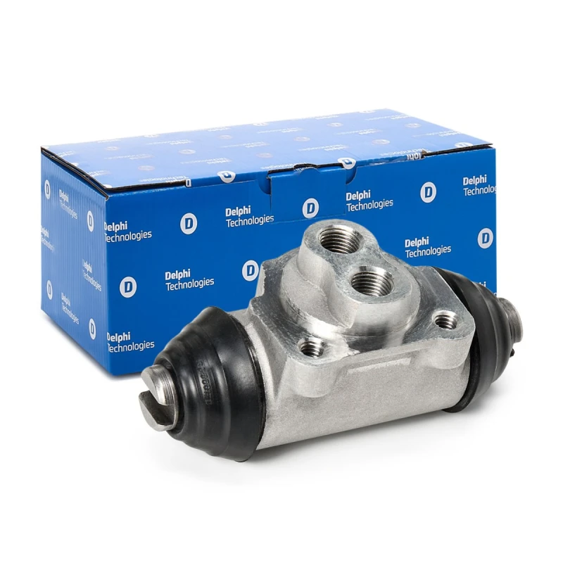 Image of Blue PRINT ADN14466 Brake Cylinder Rear Axle Right Cast Iron Wheel Brake Cylinder (277)