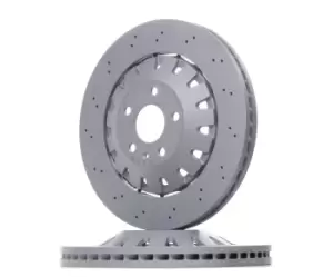 Image of ZIMMERMANN Brake disc FORMULA Z BRAKE DISC 100.3383.70 Brake rotor,Brake discs AUDI,A3 Sportback (8VA, 8VF),A3 Limousine (8VS, 8VM)