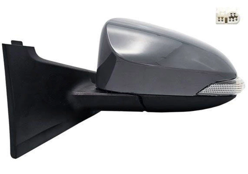 Image of ALKAR 6141259 Wing mirror Left, Electric, Convex, primed Outside Mirror (50)
