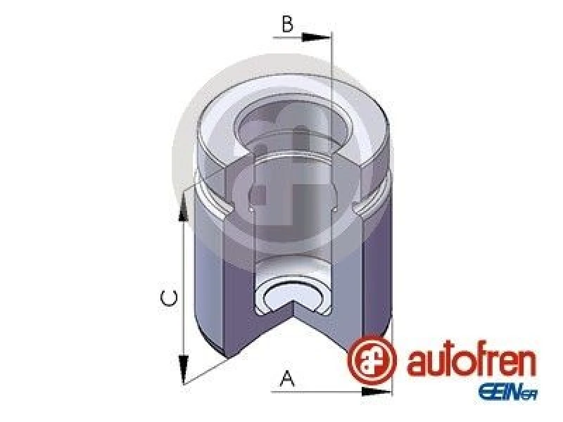 Image of AUTOFREN SEINSA Brake caliper piston AUTOFREN SEINSA D025609