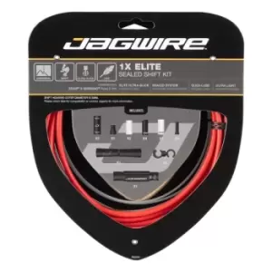 image of Jagwire 1x Elite Sealed Shift Cable Kit Red