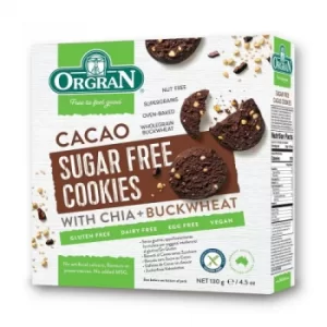 Image of Orgran Sugar Free Cacao Cookies 130g
