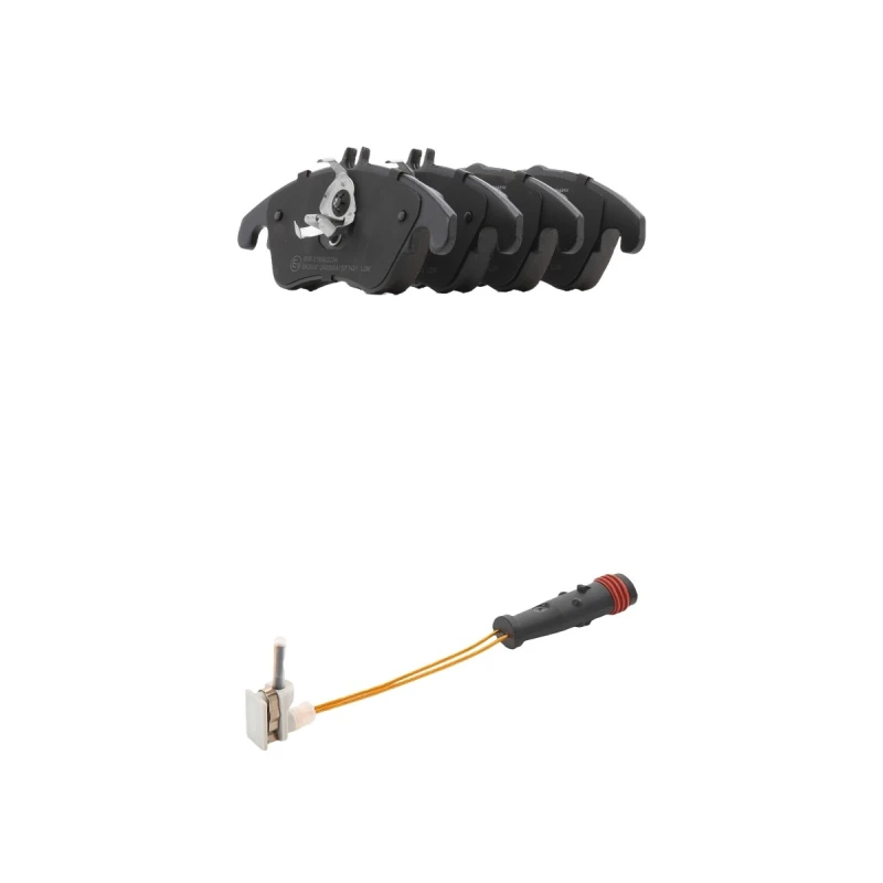 Image of RIDEX PLUS 402B1812P Brake pad set Brake Pad Set,disc brake (402)