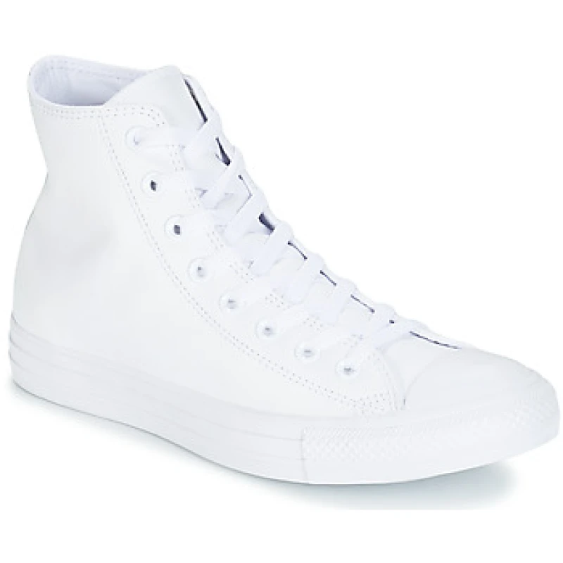 Image of Converse Lifestyle Star Mono Leather Trainers - White White 11.5