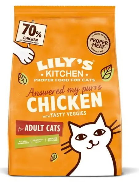 image of Lily's Kitchen Adult Chicken Casserole Cat Food 800g