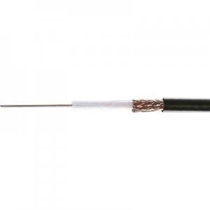 image of Helukabel 40004 Coax Outside diameter 6.20 mm RG59 BU 75 Black