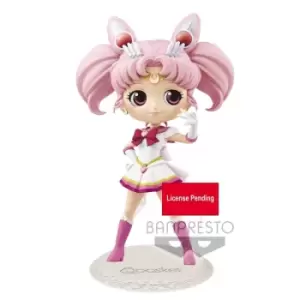 image of Sailor Moon Eternal The Movie Q Posket Mini Figure Super Sailor Chibi Moon Ver. A 14 cm