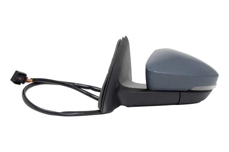 Image of PRASCO SK0307334P Wing mirror Premium Left, Electric, Convex, primed Outside Mirror (50)